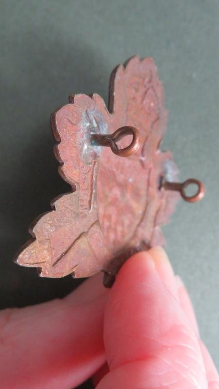 Canada Army University of Alberta Contingent Canadian Officers Training Corps Cap Badge — image 3