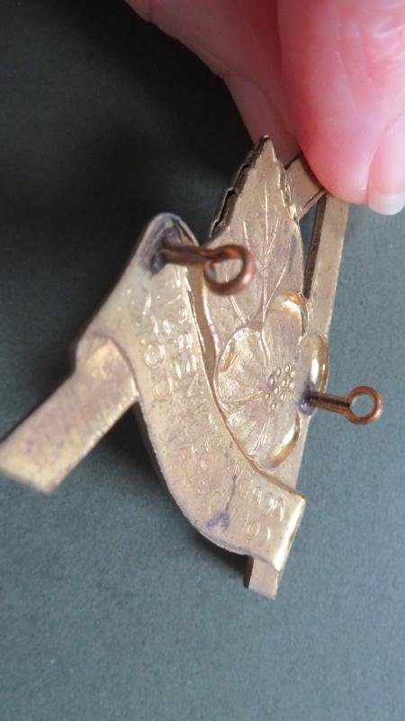 Canada Army Acadia University Contingent Canadian Officers Training Corps Cap Badge — image 3