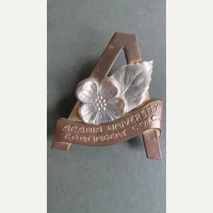 Canada Army Acadia University Contingent Canadian Officers Training Corps Cap …