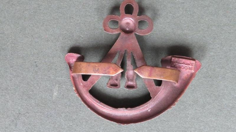 British Army WW1 Period Oxfordshire and Buckinghamshire Light Infantry Officers Cap Badge — image 2