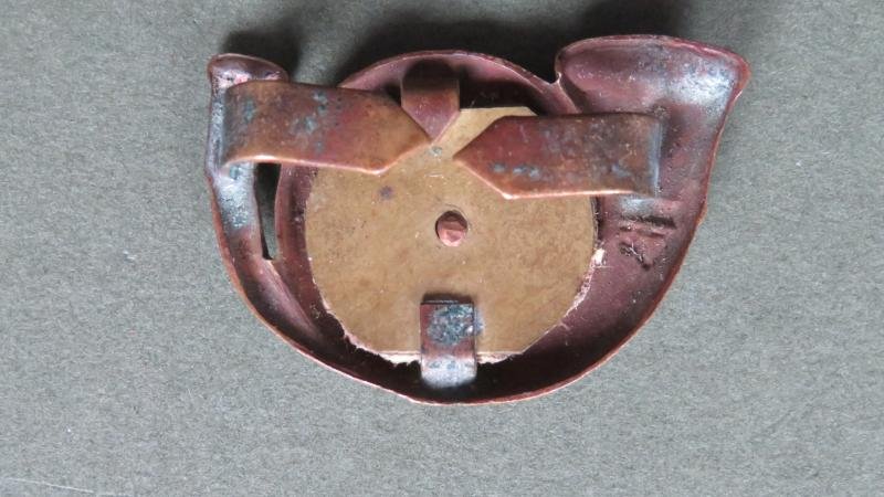 British Army The King's Own Yorkshire Light Infantry Officers Service Dress Cap Badge — image 2