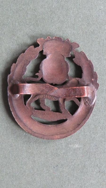 British Army The York and Lancaster Regiment Officers Service Dress Cap Badge — image 2