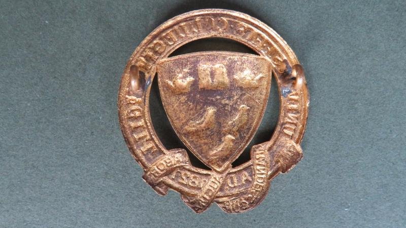 Canada Army The McGill University Canadian Officers Training Corps Cap Badge — image 2