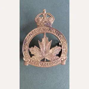 Canada Army Pre 1953 Royal Canadian Army Cadets Cap Badge