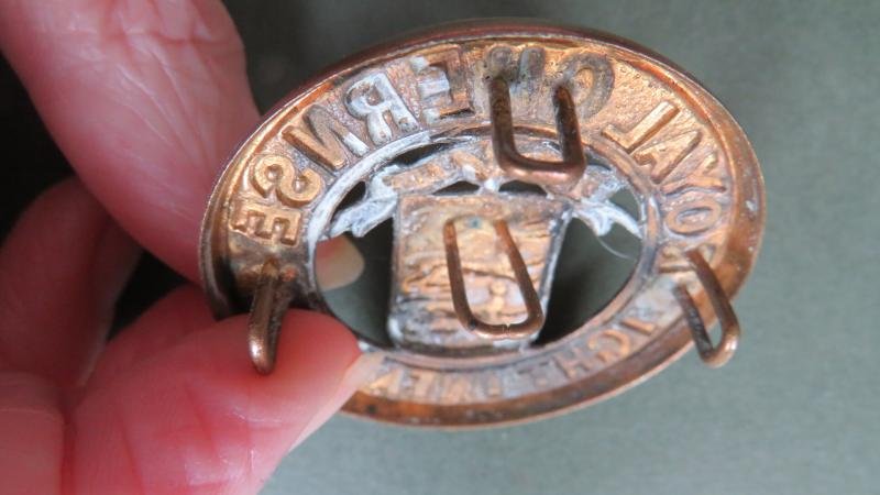 British Army The Royal Guernsey Militia Plate Centre — image 3