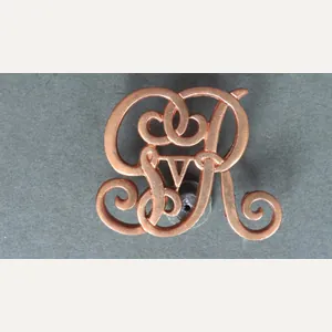 British Army 1911-1936 King George V Cypher