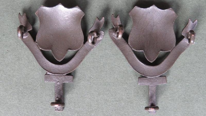 British Army The Loyal Regiment (North Lancashire) 4th & 5th Battalions Officers Service Dress Collar Badges — image 2