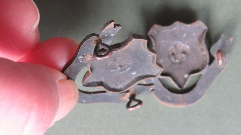 British Army The Loyal Regiment (North Lancashire) Officers Service Dress Collar Badges — image 3