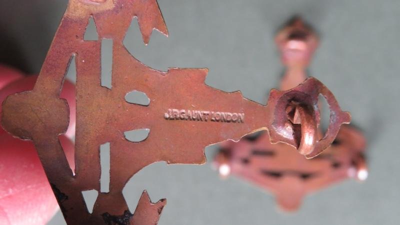 British Army The Green Howards Officers Service Dress Collar Badges — image 4