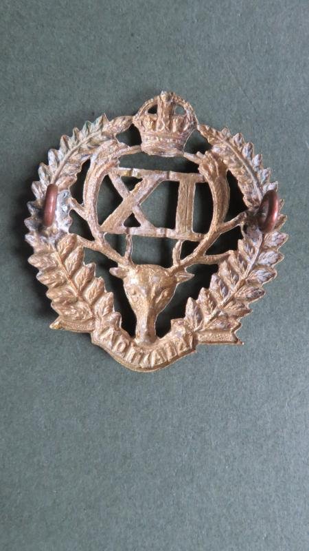 New Zealand Pre 1953 9th (Wellington East Coast Rifles) Regiment Cap Badge — image 2
