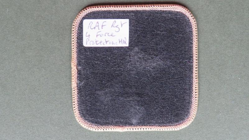 Royal Air Force Regiment No4 Protection Wing Shoulder Patch — image 2
