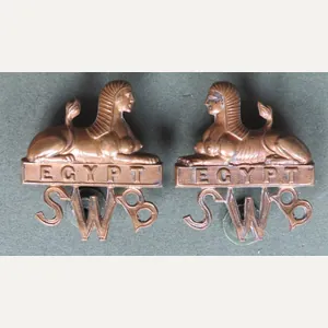 British Army The South Wales Borderers Officers Service Dress Collar …