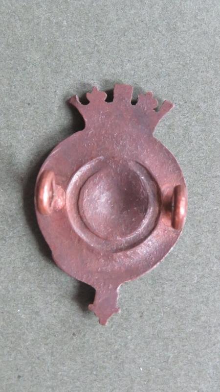 British Army The Duke of Lancaster's Own Yeomanry Officers Service Dress Collar Badge — image 2