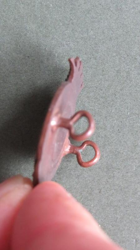 British Army The Duke of Lancaster's Own Yeomanry Officers Service Dress Collar Badge — image 3