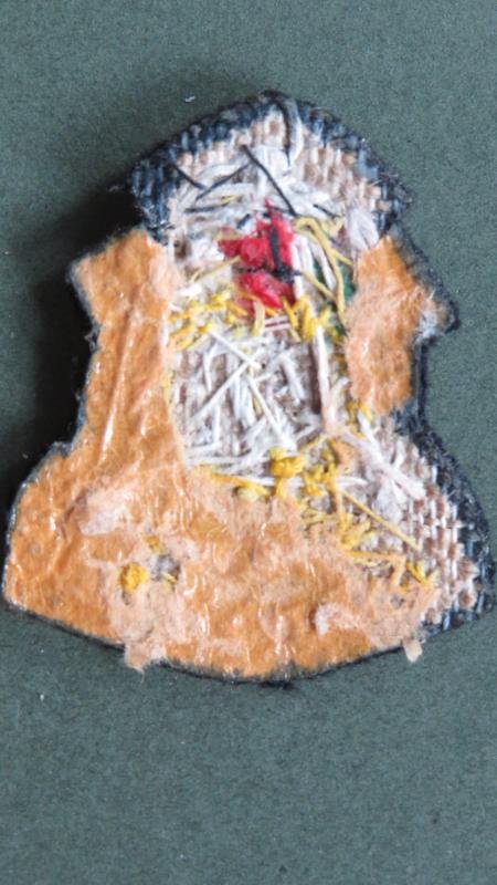 British Army The Queen's Own Dorset Yeomanry Officers' Mess Dress Collar Badge — image 2