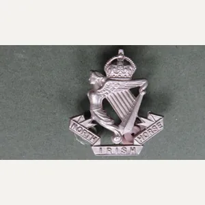 British Army Pre 1953 North Irish Horse Collar Badge