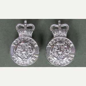British Army The Yorkshire Volunteers Collar Badges