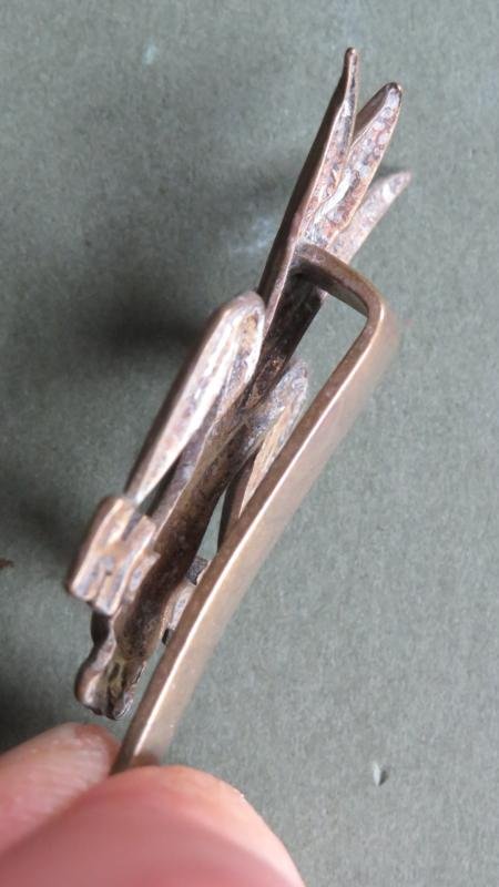 British Army WW1 Period Welsh Horse Cap Badge — image 3