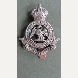 British Army Pre 1953 The Royal Buckinghamshire Hussars Cap Badge
