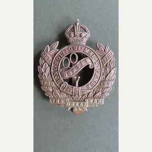 British Army Pre 1953 The Queen's Own Dorset Yeomanry Cap …