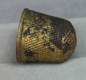 An Original British Soldier's Thimble, From a Soldier's Pouch Called …