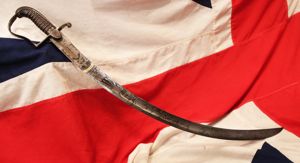 A Stunning 1796 Scottish Flank Officer's Combat Sword, Napoleonic Wars, …