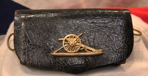 A Very Good Victorian 19th Century Royal Artillery Officer's Pouch