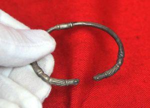 A Superb & Stunningly Beautiful Ancient Roman, Solid Silver, Serpent …