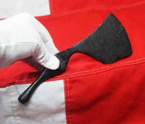 A Beautiful Ancient Viking War Hammer. An Iron Hammer-Axe From …