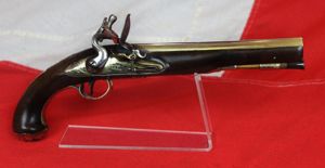 A Fabulous 18th Century Brass Blunderbuss Barrelled Flintlock Royal Naval …