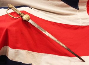 A Wondrous Quality 18th Century Gilt Bronze Hilted Royal Naval …