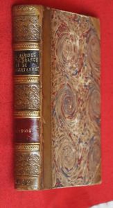 A Very Interesting & Beautiful French Leather Book on the …