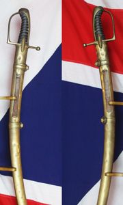 A French Hussar's Light Cavalry Officer's Heavy Grade Sabre, Sabre …