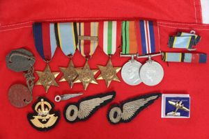Aircrew Europe Six Medal Group, With Africa Star and 1942-43 …