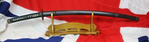 A Beautiful, Shinto Period, Handachi Mounted Samurai Katana. Fitted With …