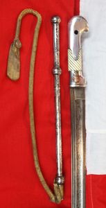 A Most Rare, Original, Romanov, Russian Cossack Solid Silver Shashka …