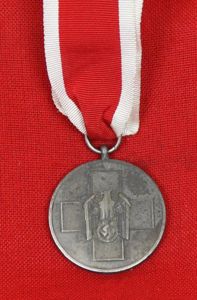 A German WW2 National Socialist DRK Red Cross Medal