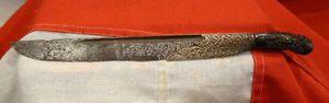 Antique Museum Worthy 17th-18th Century Sinhalese Nobleman's Dagger Piha Kaetta, …
