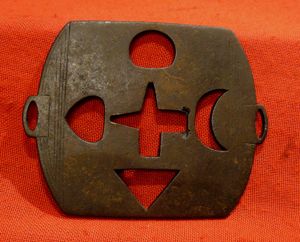 A Most Unusual & Rare Edo Period Katana Tsuba, With …