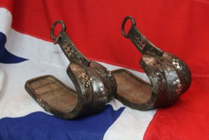 Wonderful, Original Antique, Japanese Samurai Battle Armour. A Super Pair …