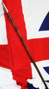 A Shinto Samurai Yari Pole Arm Signed Yamashiro Kami Fujiwara …