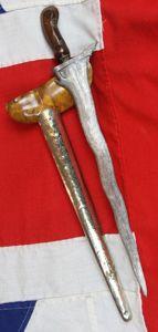 A Wonderful Antique Meteorite Steel Indonesian Kris with Engraved Royal …