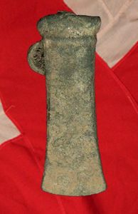 An Original Ancient Briton, Pre-History, Bronze Age Axe Head, Loop …