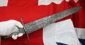A Fine & Rare Medieval Short Sword, 15th Century, Used …