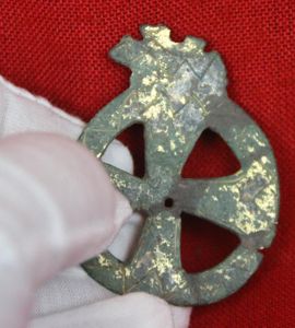 A Fabulous Original Knights Templar Cross Antiquity, 12th Century, Hammered …