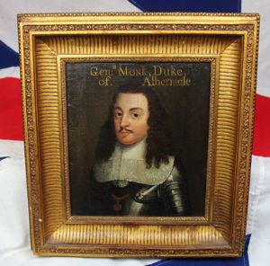 SOLD An Original English Civil War Period Portrait of General …