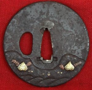 A Good Antique Edo Period 1700's Wakazashi Maru Gata Heianjo …