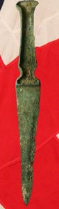 A Superb 1200b.c. Bronze Age Long Dagger From the So-Called …