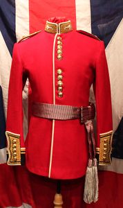 A Stunning British Welsh Guards Officer's Dress Tunic. Of Finest …