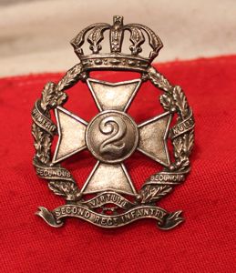 A Rare Victorian 2nd Regiment NSW Volunteer Infantry Helmet Badge …